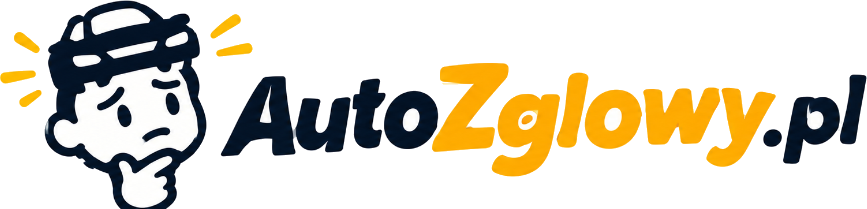 AutoZglowy.pl – Logo zmartwiona głowa z autem